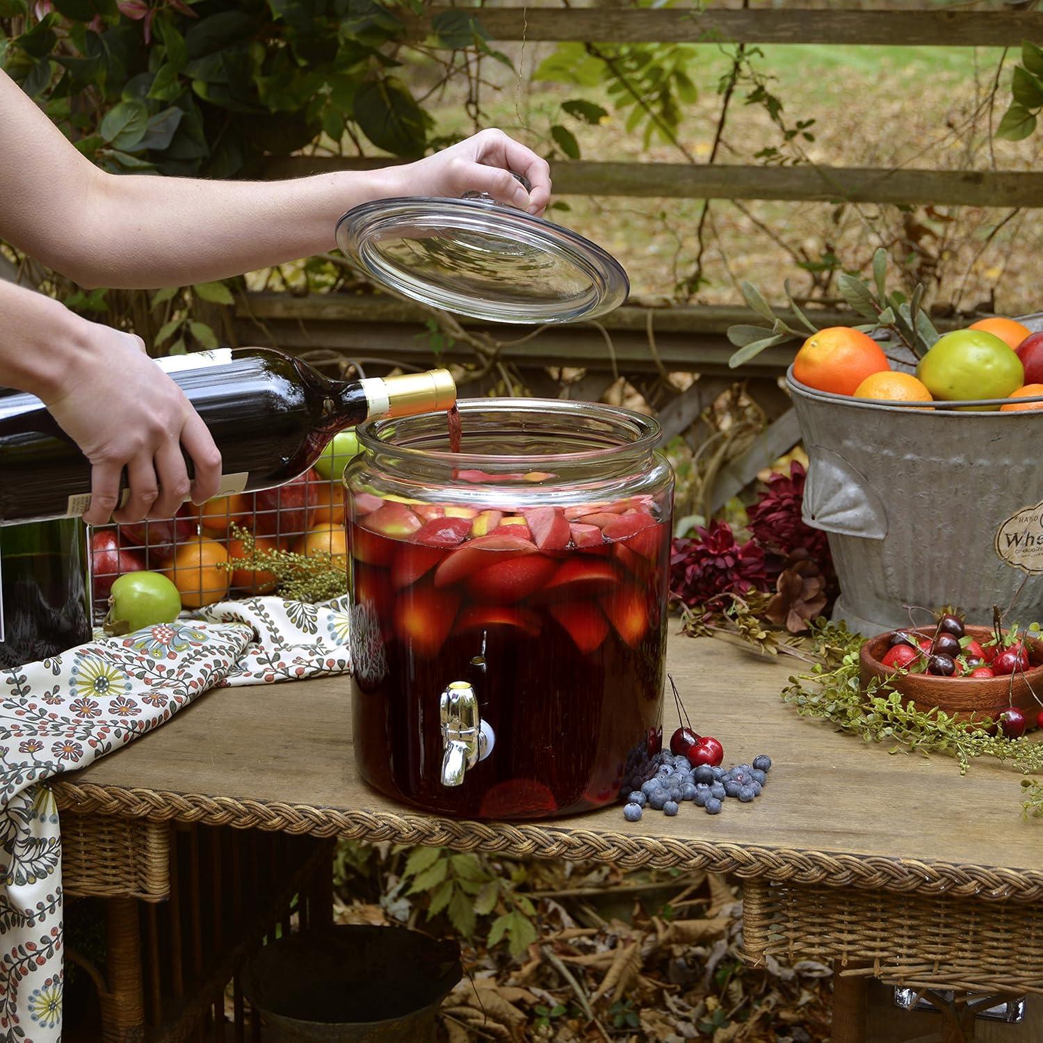 Dispensador de Bebidas de Vidrio Anchor Hocking 7.57L