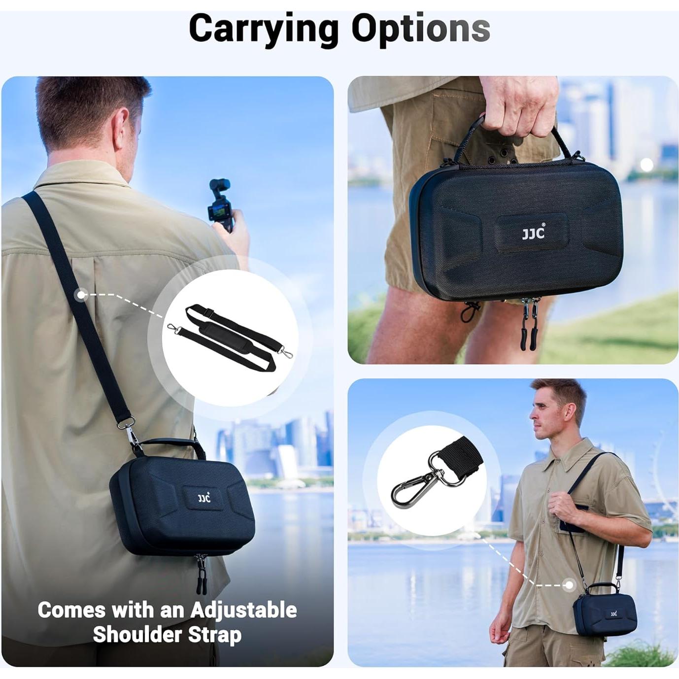 Funda Dura JJC para OSMO Pocket 3 con Correa y Estuches