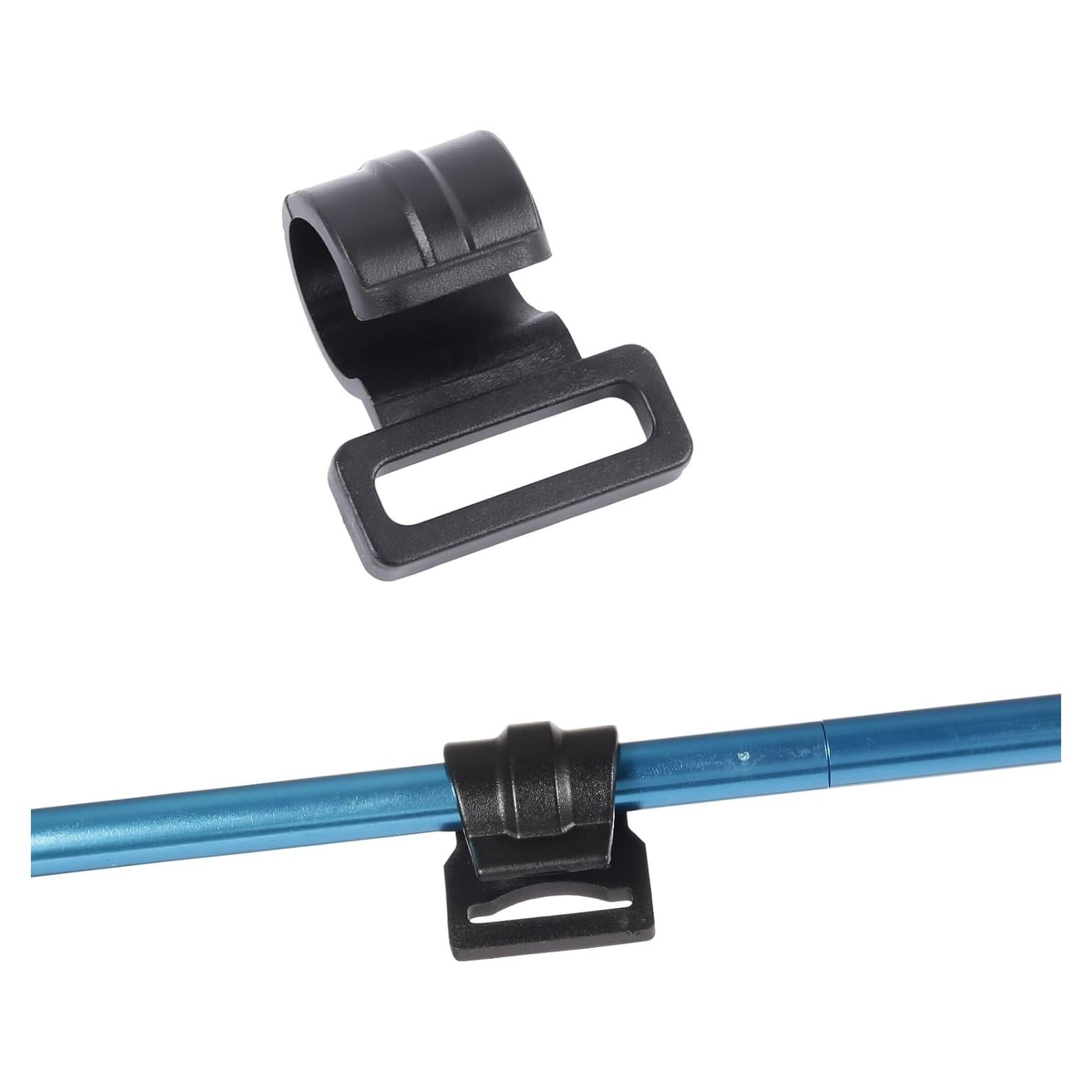 Clips en C para Postes de Tienda BRILLIANCE4U - 20 Paquetes