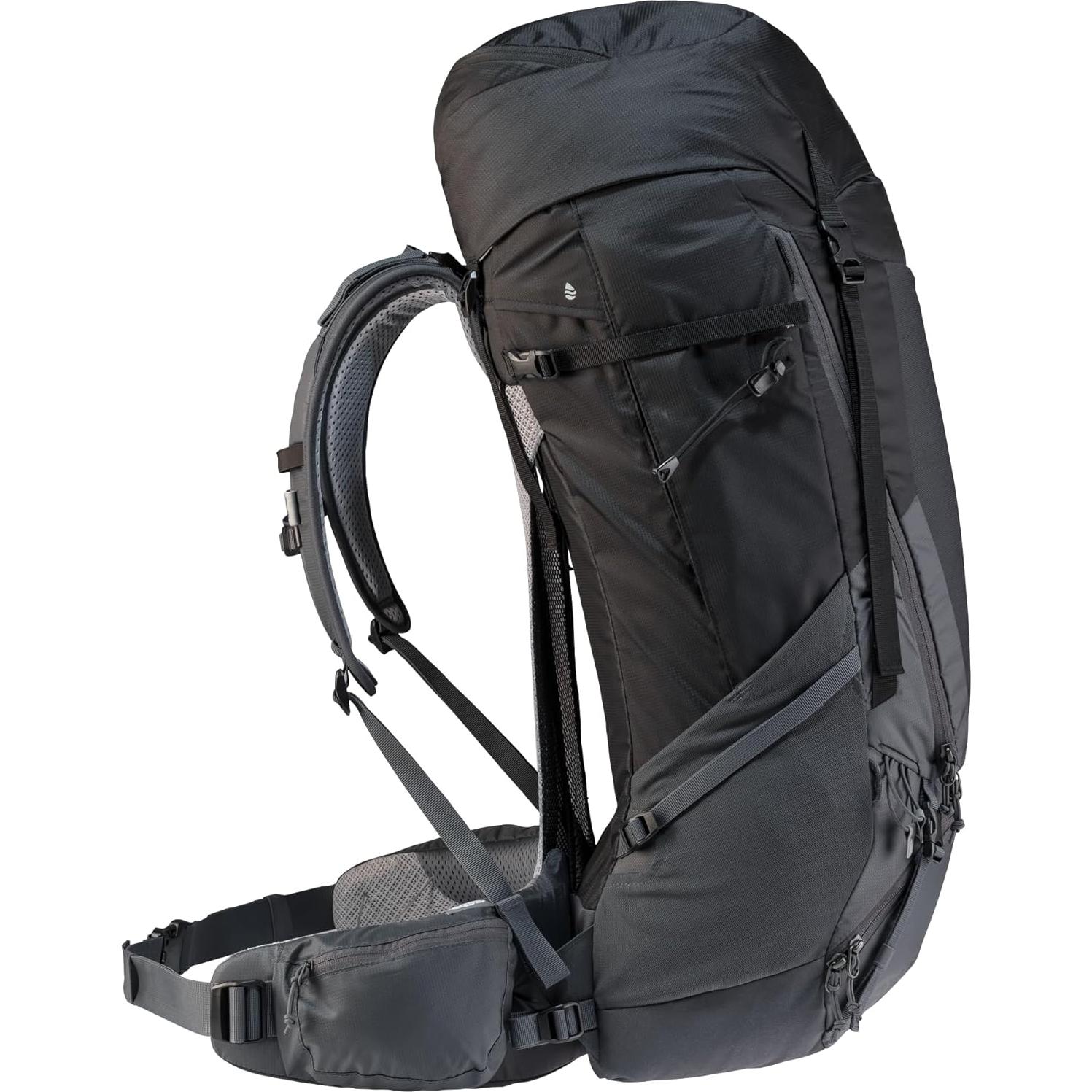 Mochila Deuter Futura Air Trek 60 + 10 Unisex Negra