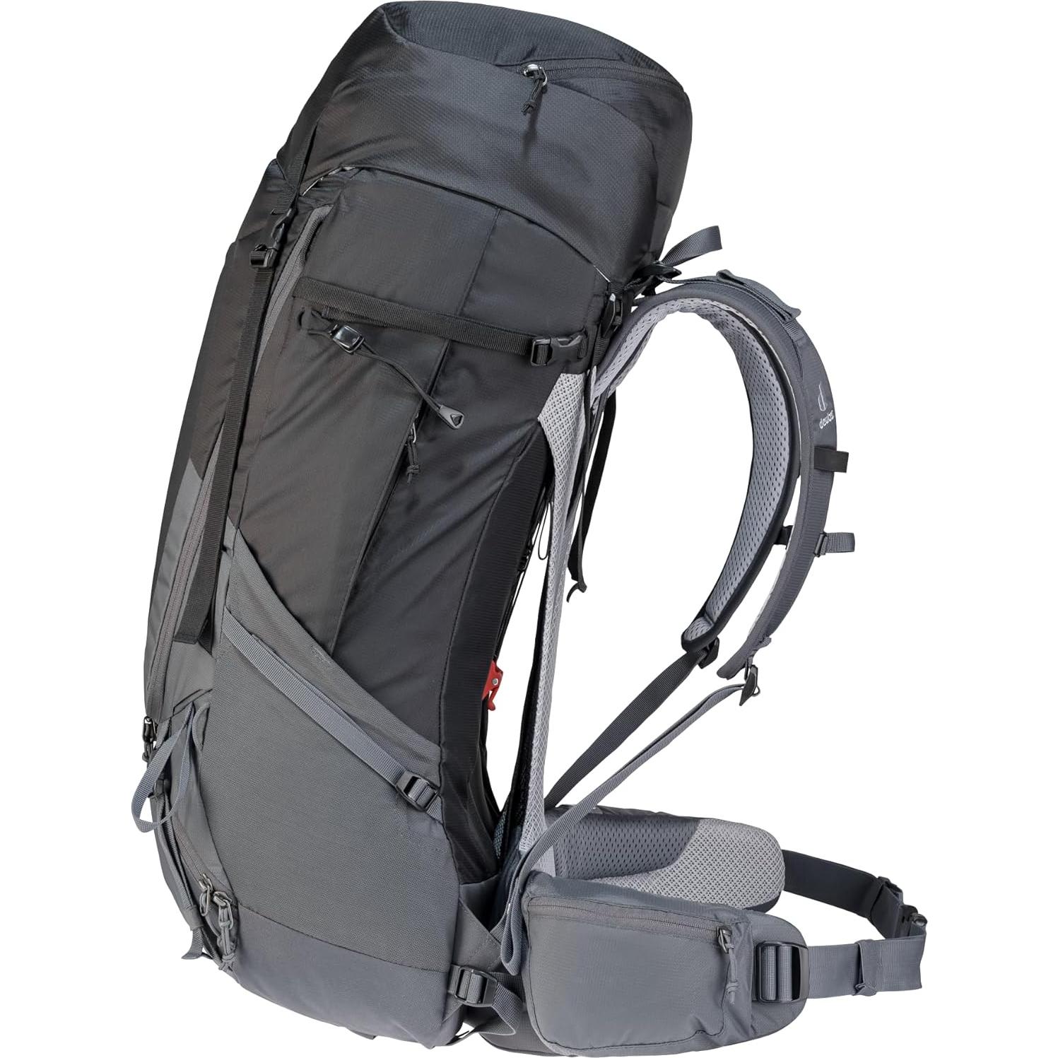 Mochila Deuter Futura Air Trek 60 + 10 Unisex Negra