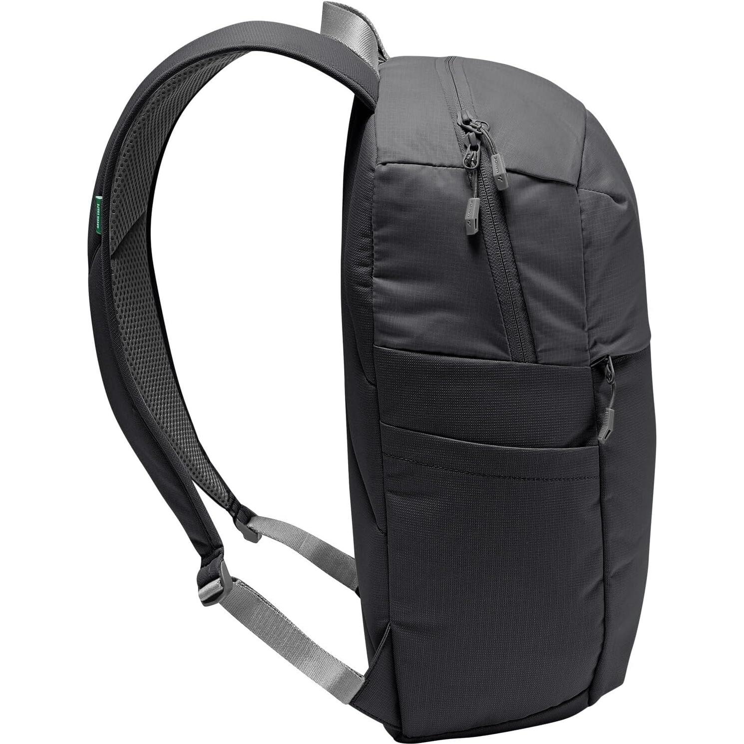 Mochila Diurna Yed VAUDE 14L Negra Ecológica Unisex