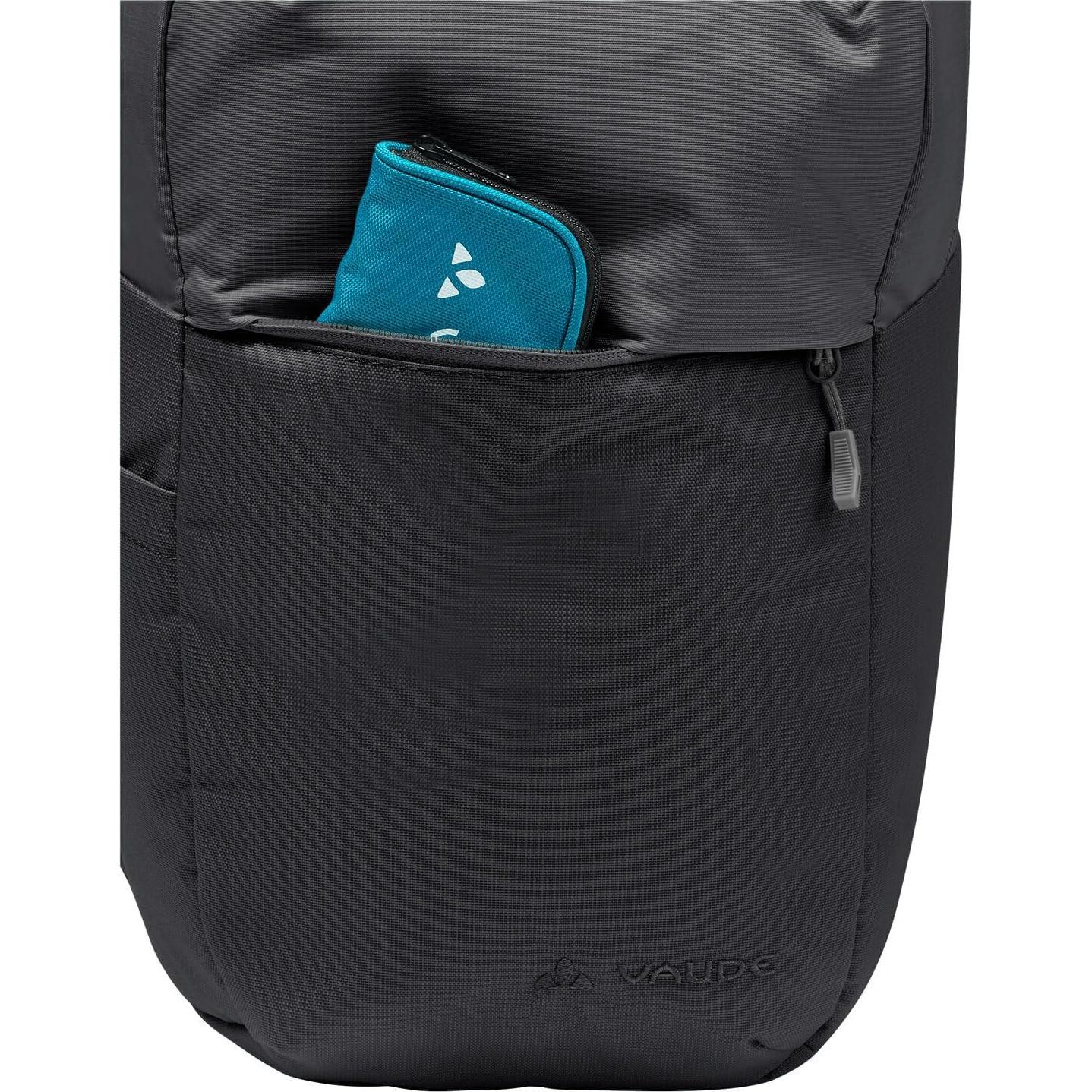 Mochila Diurna Yed VAUDE 14L Negra Ecológica Unisex