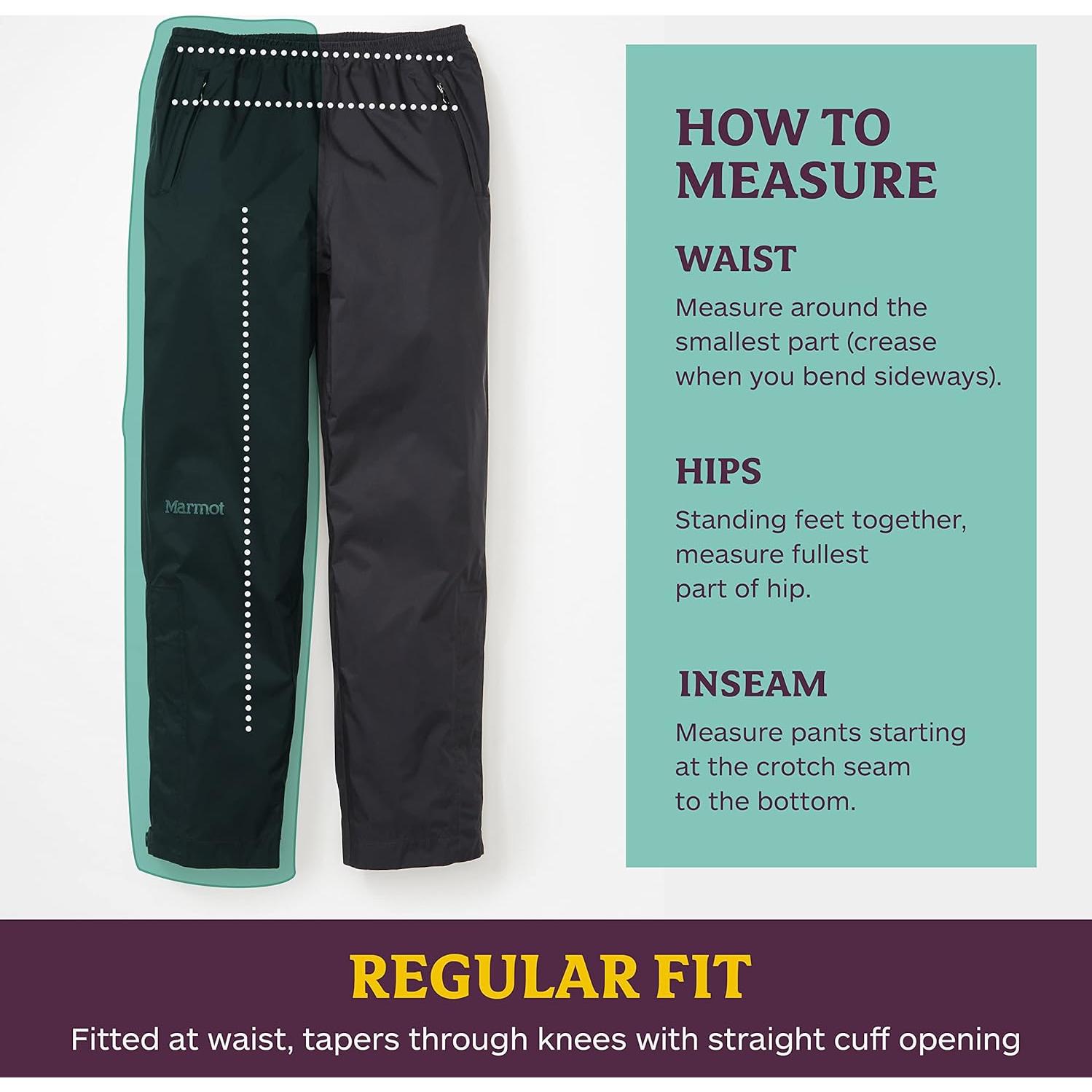 Pantalón de Lluvia Impermeable Marmot PreCip Eco Niños - 100% Reciclado