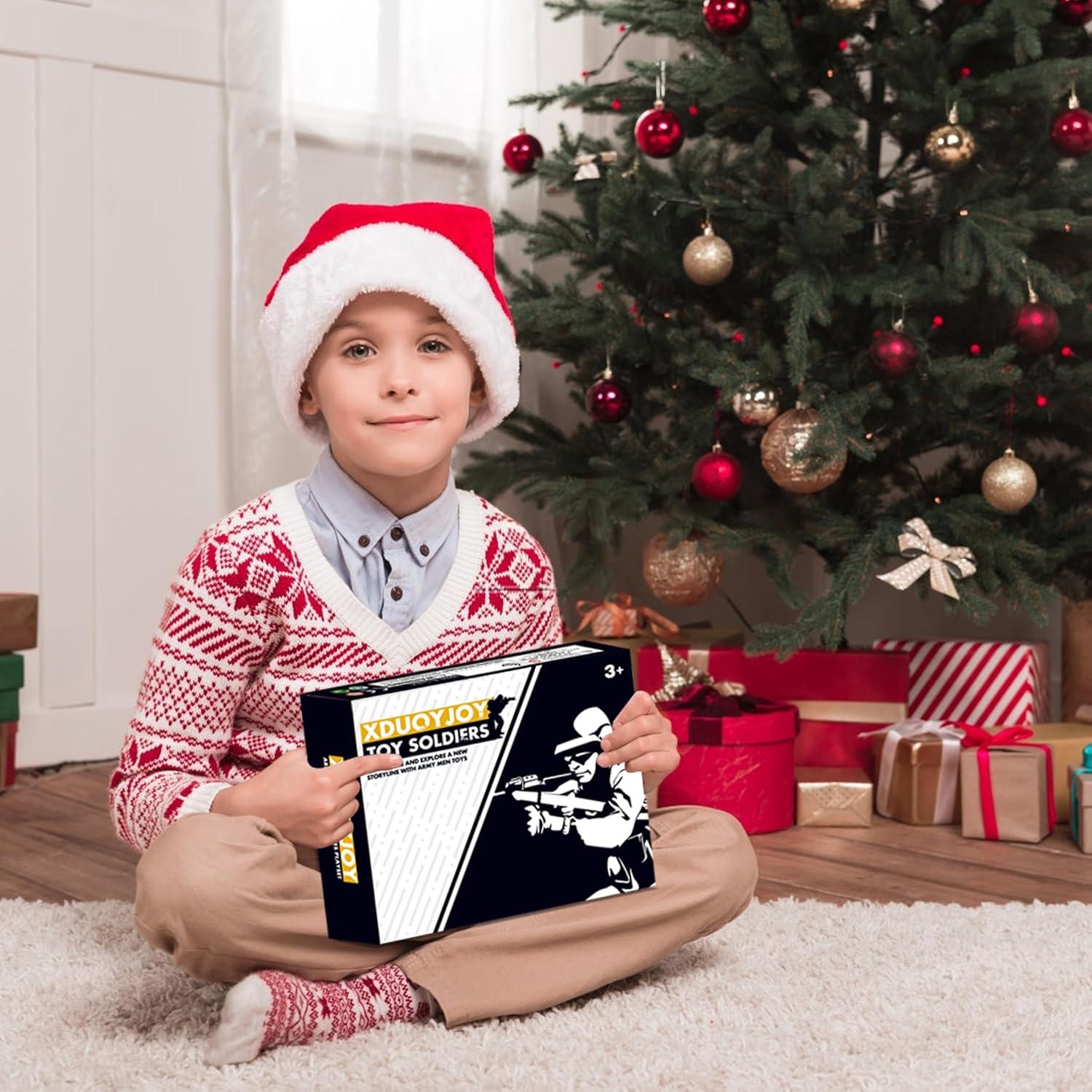 Juguetes Militares XDUOYJOY 12 Figuras Soldados 10 cm