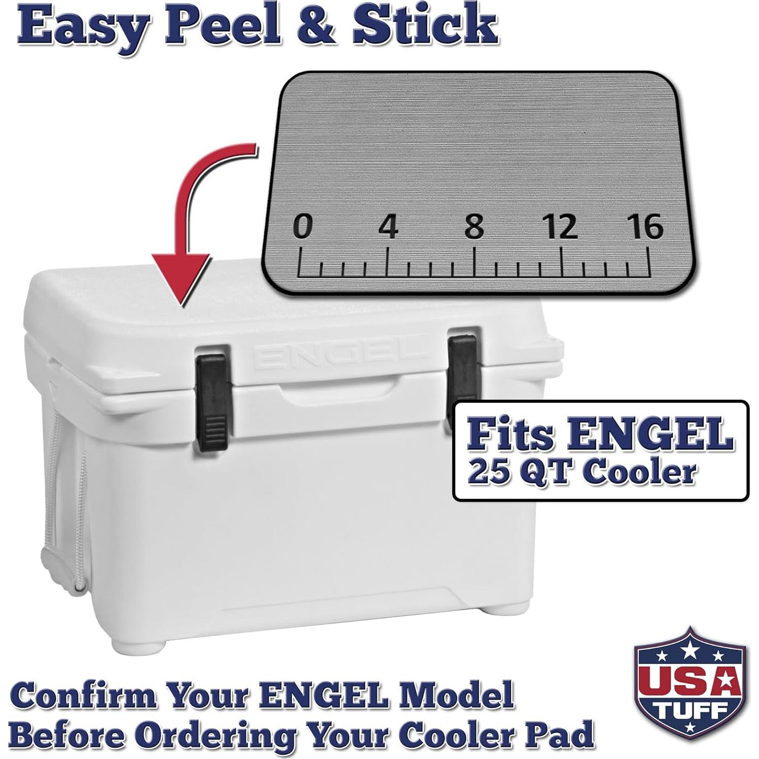 Pad Antideslizante EVA USATuff para Enfriador Engel 25 QT