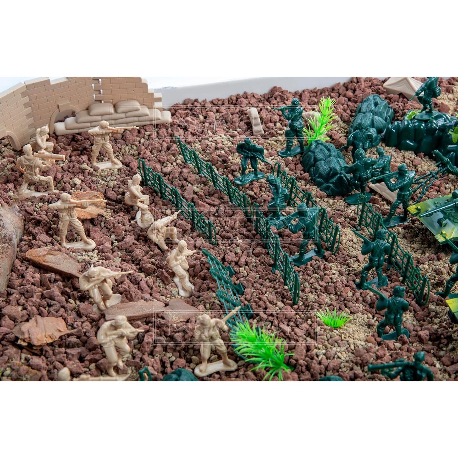 90 Piezas Figuras Militares Yichuan - Soldados y Tanques