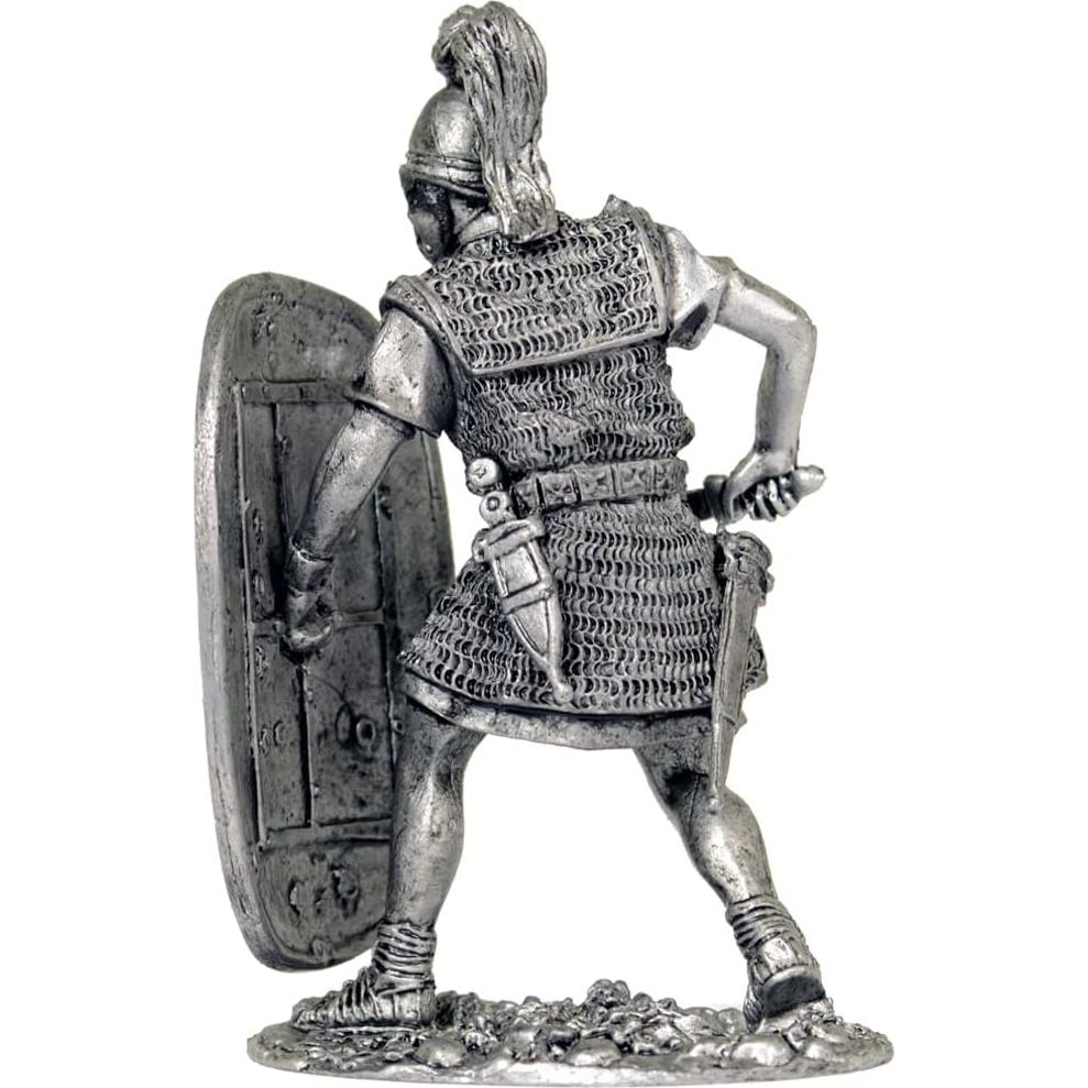 Soldado de Juguete de Estaño Guerrero Romano 54mm