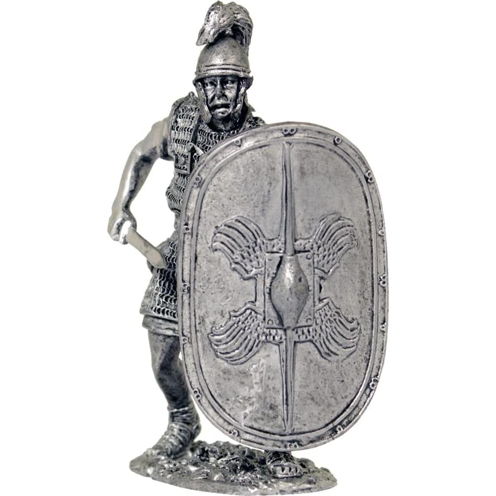 Soldado de Juguete de Estaño Guerrero Romano 54mm