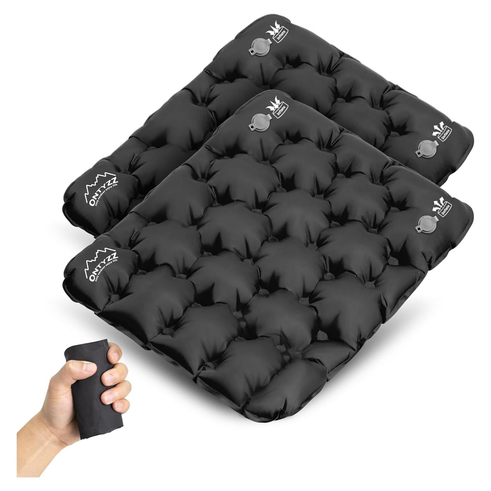 Cojín Inflable ONTYZZ Ligero para Asiento de Estadio - 2 Unidades