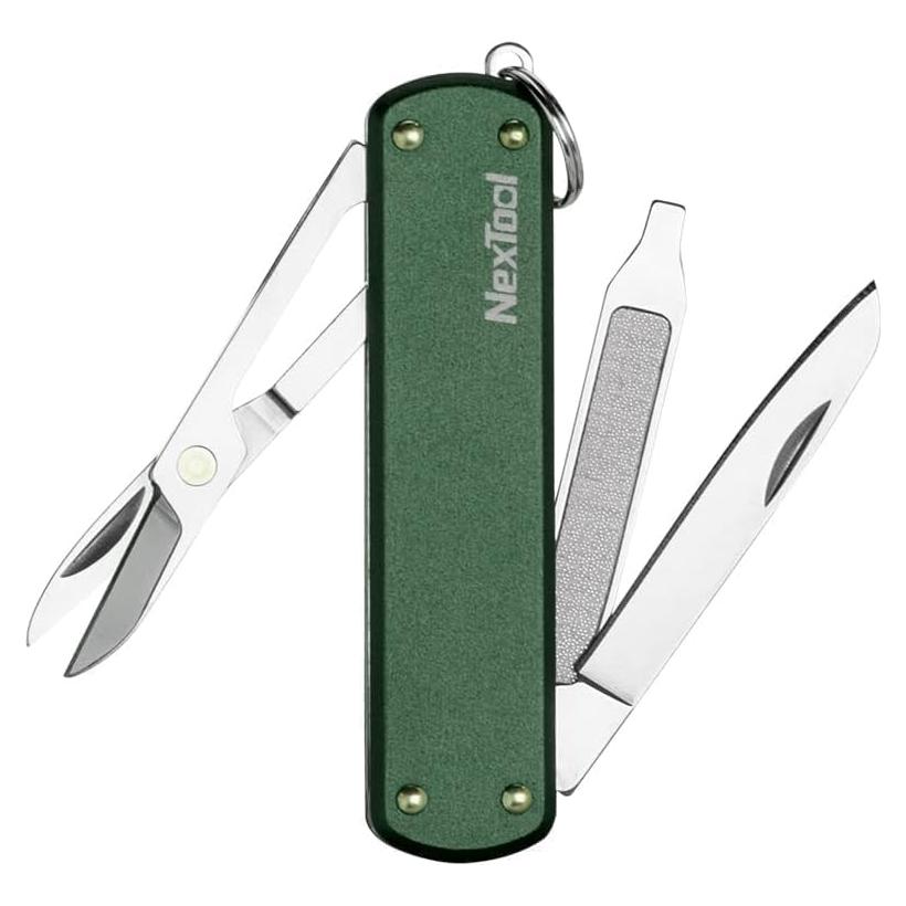 Navaja de Llave NexTool 5 en 1 Verde - Mini Multitool