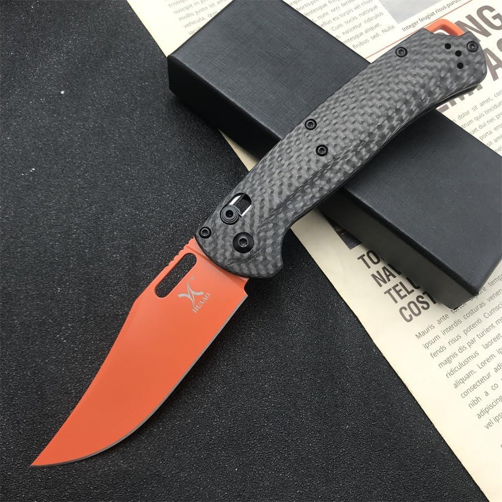 Cuchillo Plegable HUAAO Axis D2 Verde G10 20.69cm