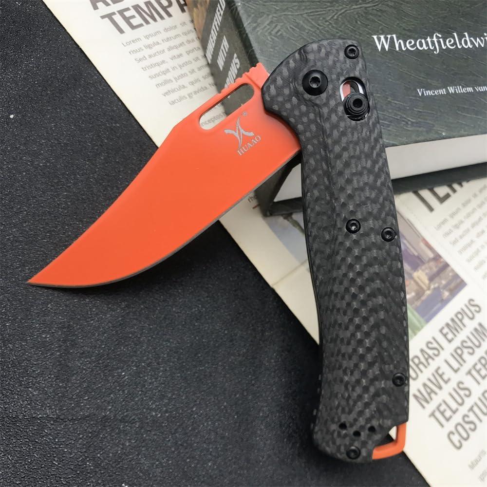 Cuchillo Plegable HUAAO Axis D2 Verde G10 20.69cm