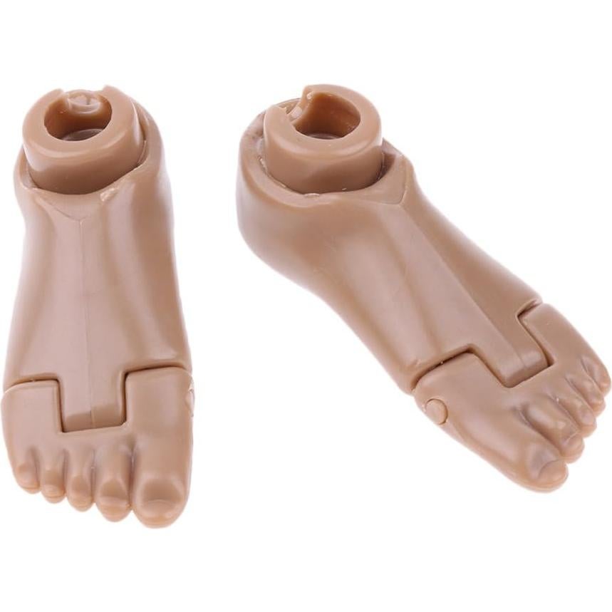 1:6 Scale Male Plastic Feet for 12'' TTL Action Figure