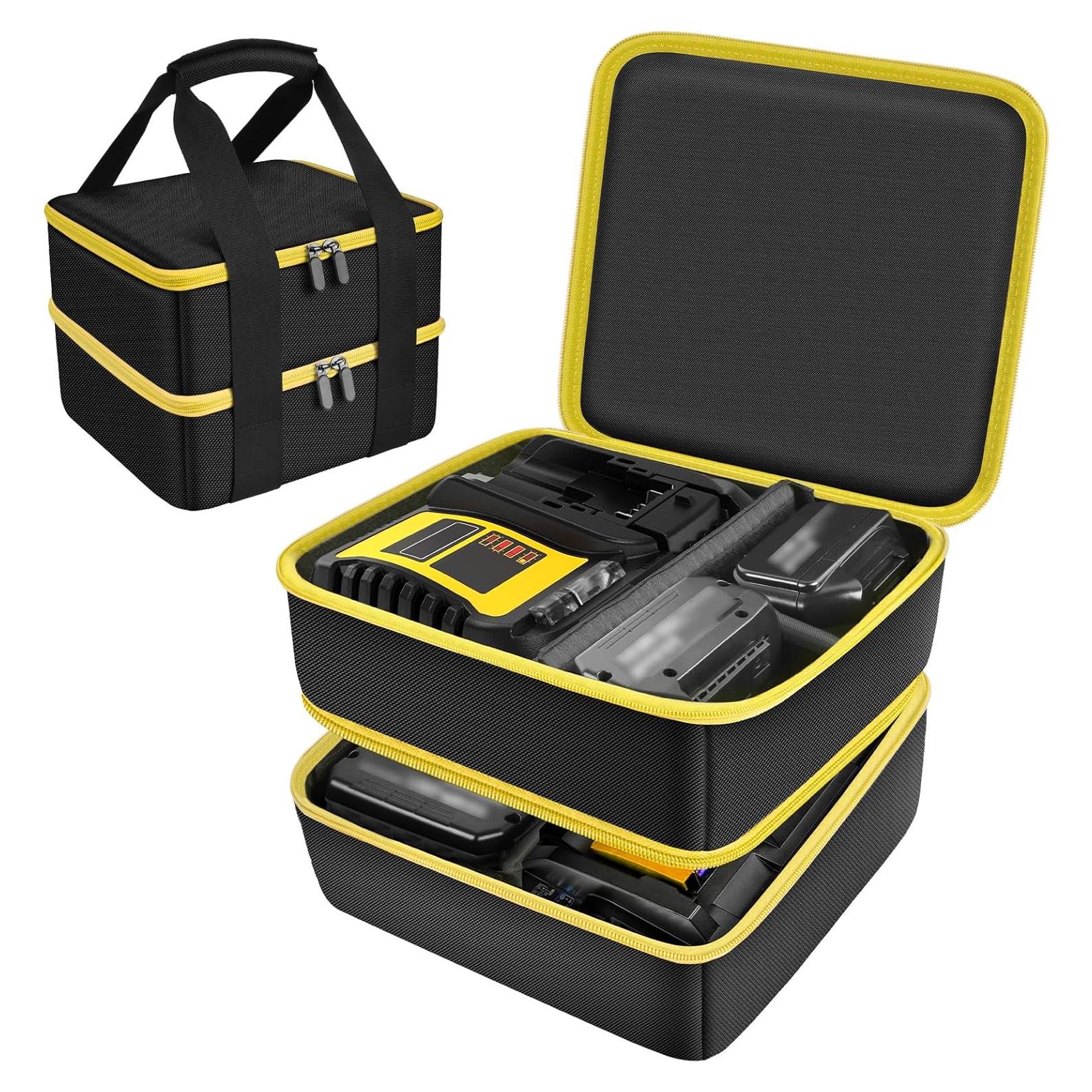 Funda de Almacenamiento para Baterías Dewalt 20V Max Tanmqin