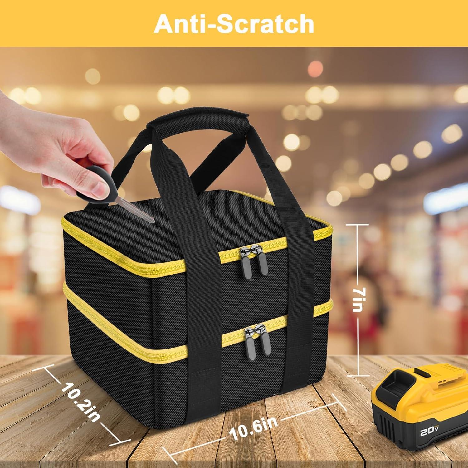 Funda de Almacenamiento para Baterías Dewalt 20V Max Tanmqin