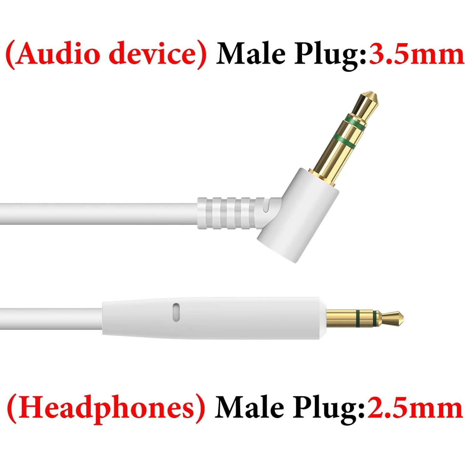 Cable de Audio GEEKRIA 2.5mm a 3.5mm para Auriculares JBL
