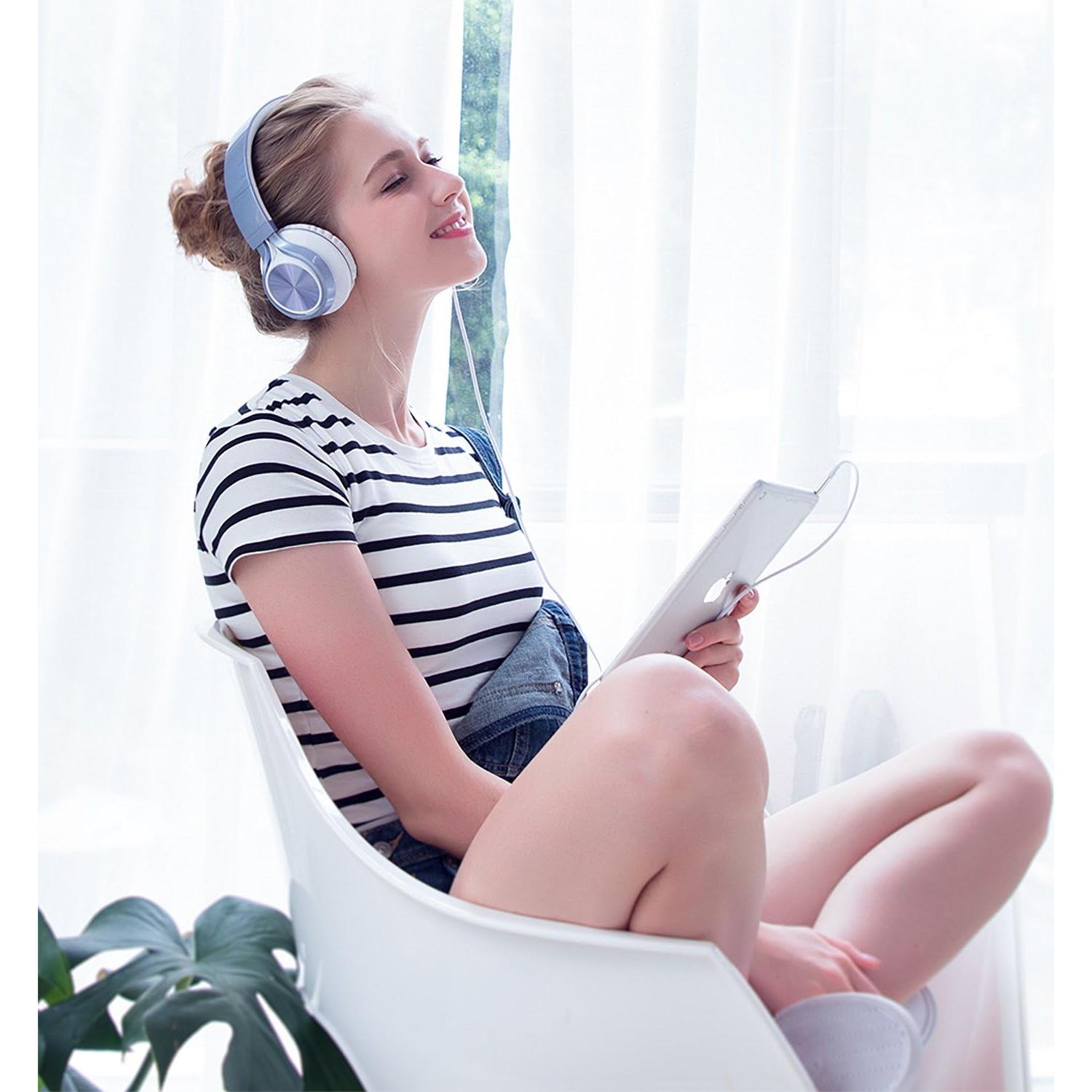 Auriculares AILIHEN MS300 para Niños con Micrófono 3.5mm Azul