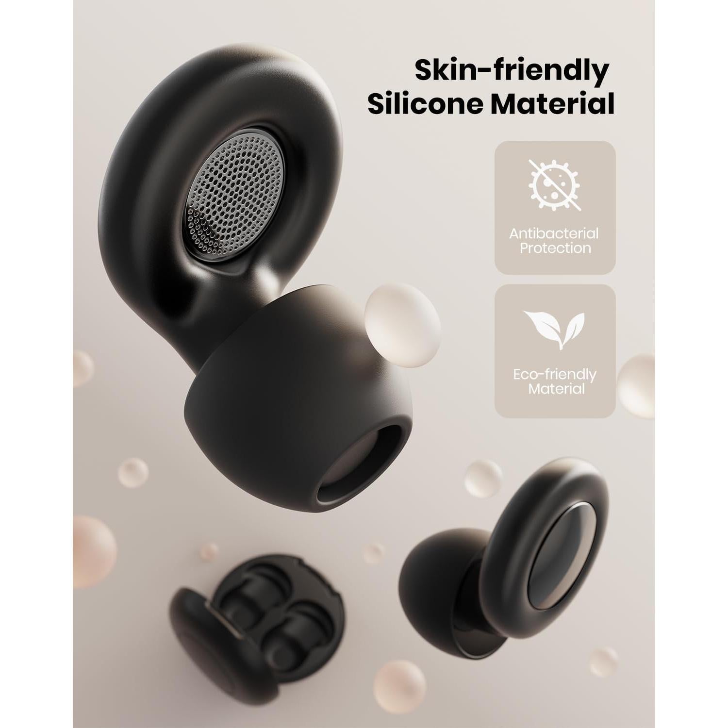 Tapones para Oídos Reutilizables EURPMASK - Reducción de Ruido 25dB