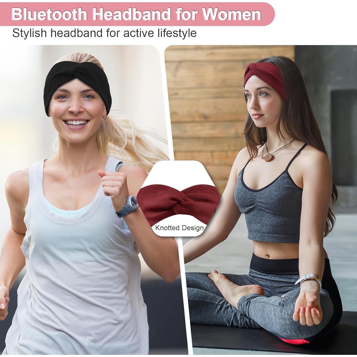 Auriculares Bluetooth Diadema BULYPAZY HD 2 en 1 Rojo y Negro