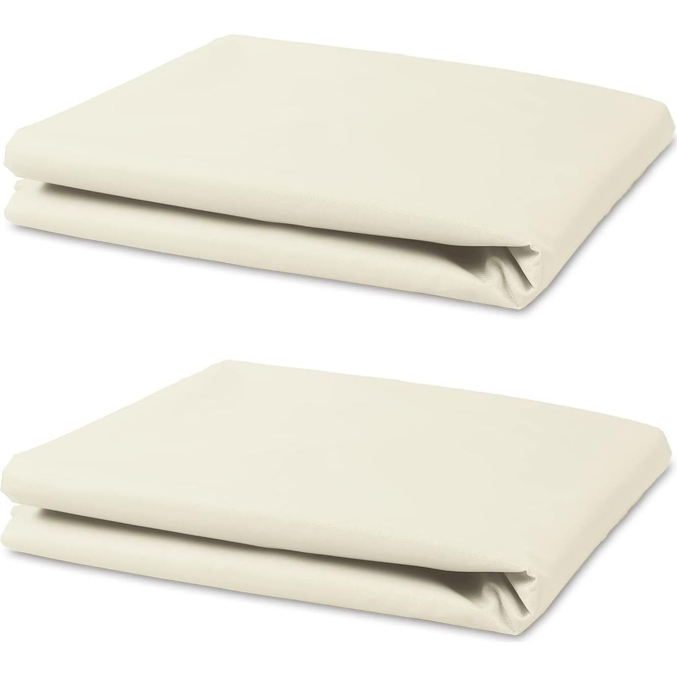 Pared Solar Lateral Mobihome 2 Piezas Beige 2.5m x 2.5m