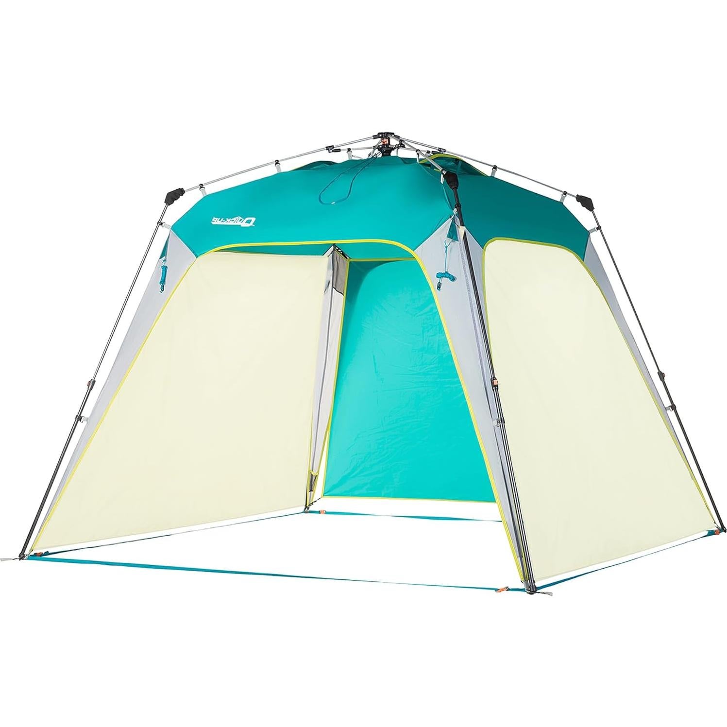 Pared Solar Lateral Mobihome 2 Piezas Beige 2.5m x 2.5m