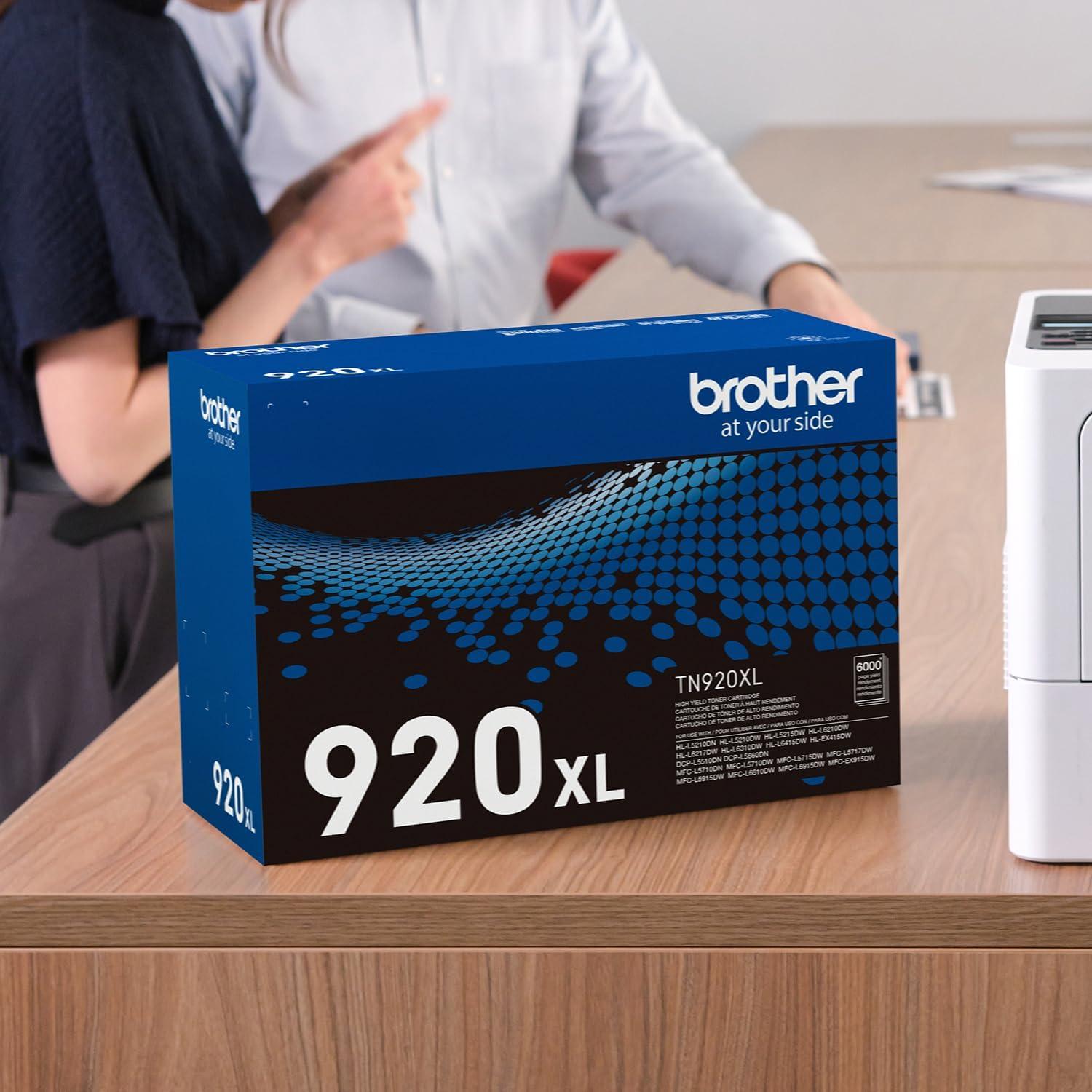 Cartucho de Tóner Brother TN920XL Negro Alta Capacidad 6000 Páginas