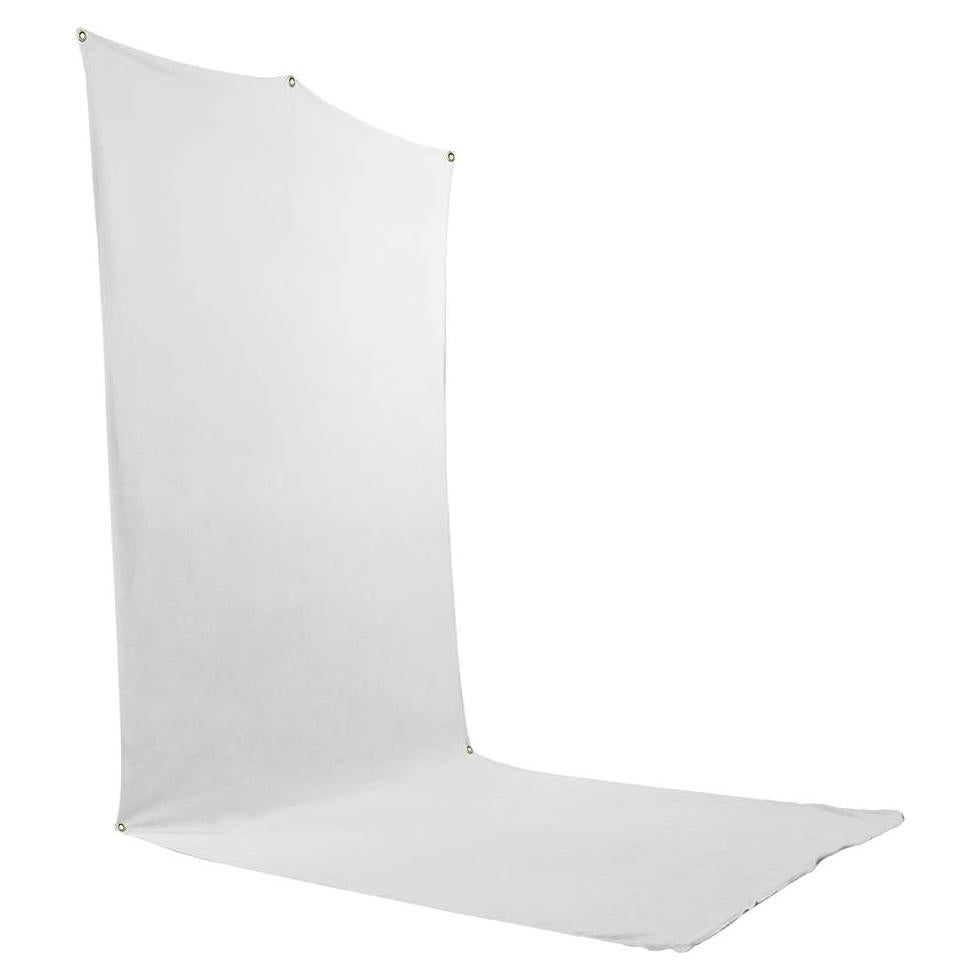 Kit de Fondo de Viaje Savage 1.52m x 3.66m Blanco con Soporte