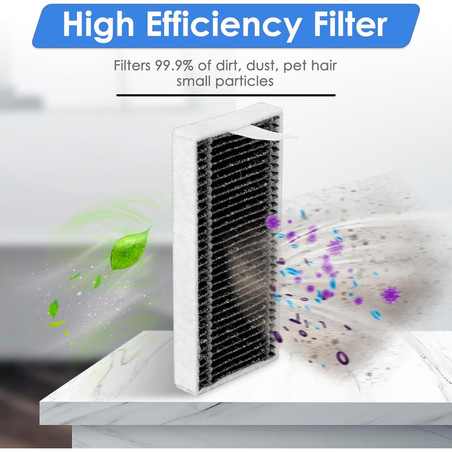 Kit de Accesorios FILTERIST para Aspiradora DEEBOT X8 Pro Omni