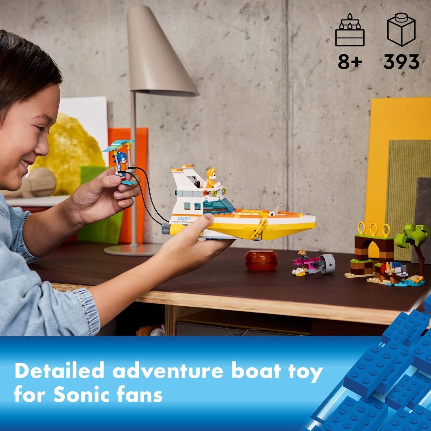LEGO Sonic The Hedgehog Barco de Aventura de Tails 76997