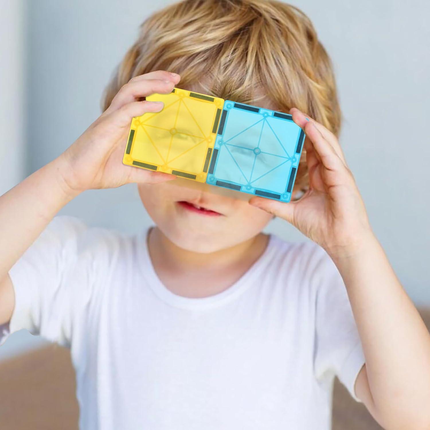 Bloques Magnéticos 60PCS Jasonwell Juguetes Educativos 3D