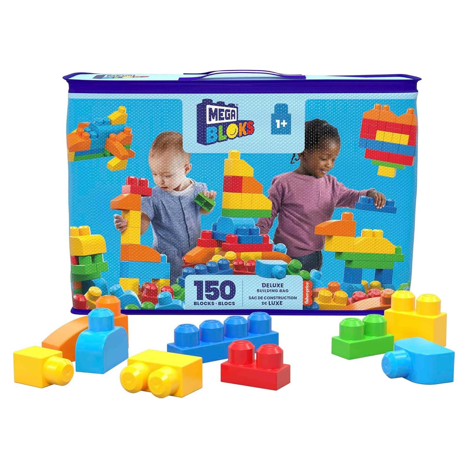 MEGA BLOKS Juguetes de Construcción Deluxe 150 Piezas