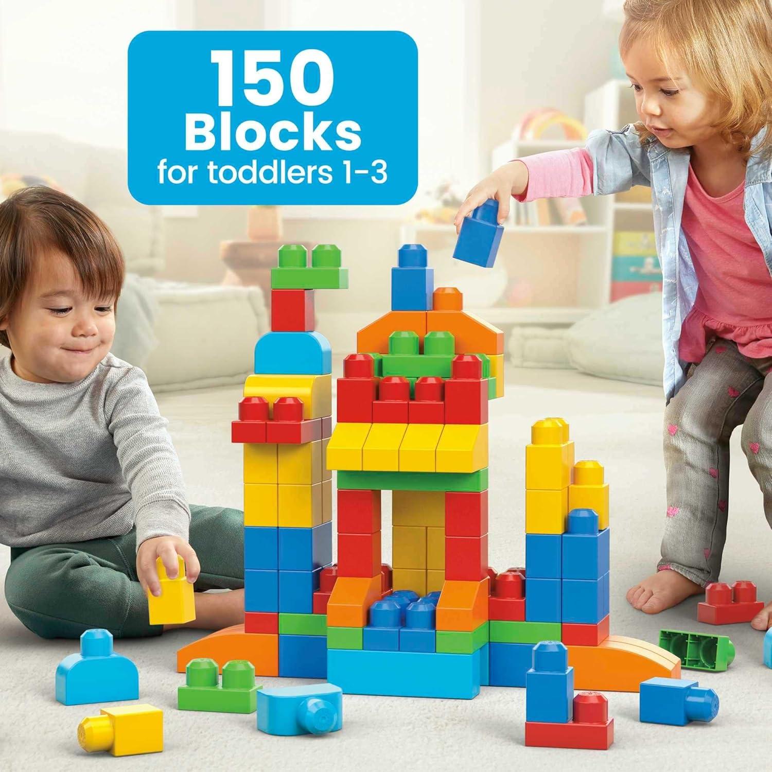 MEGA BLOKS Juguetes de Construcción Deluxe 150 Piezas