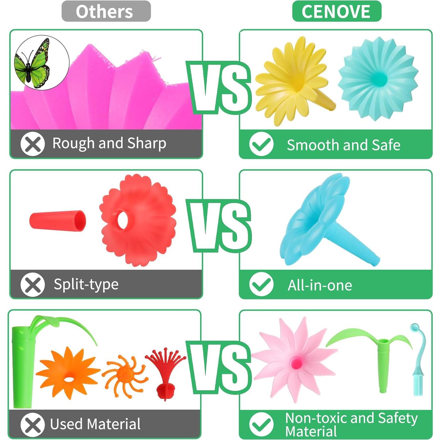 CENOVE Juguetes Educativos STEM para Niños 3 a 6 Años