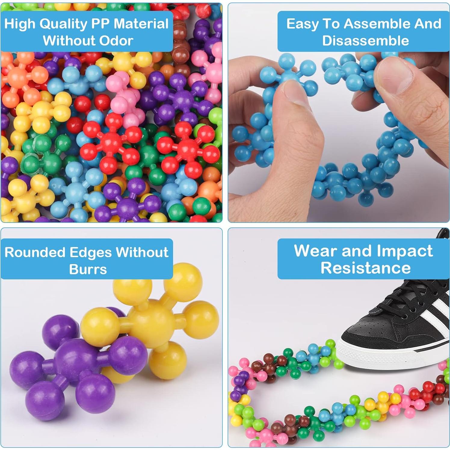 Bloques de Construcción NEOACT 600 Piezas para Niños 3+