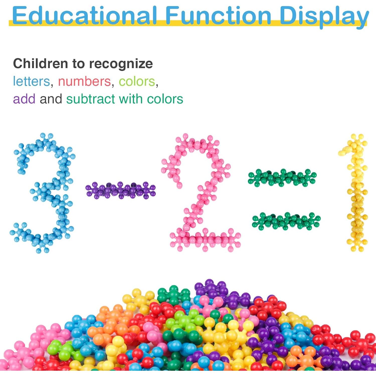 Bloques de Construcción NEOACT 600 Piezas para Niños 3+