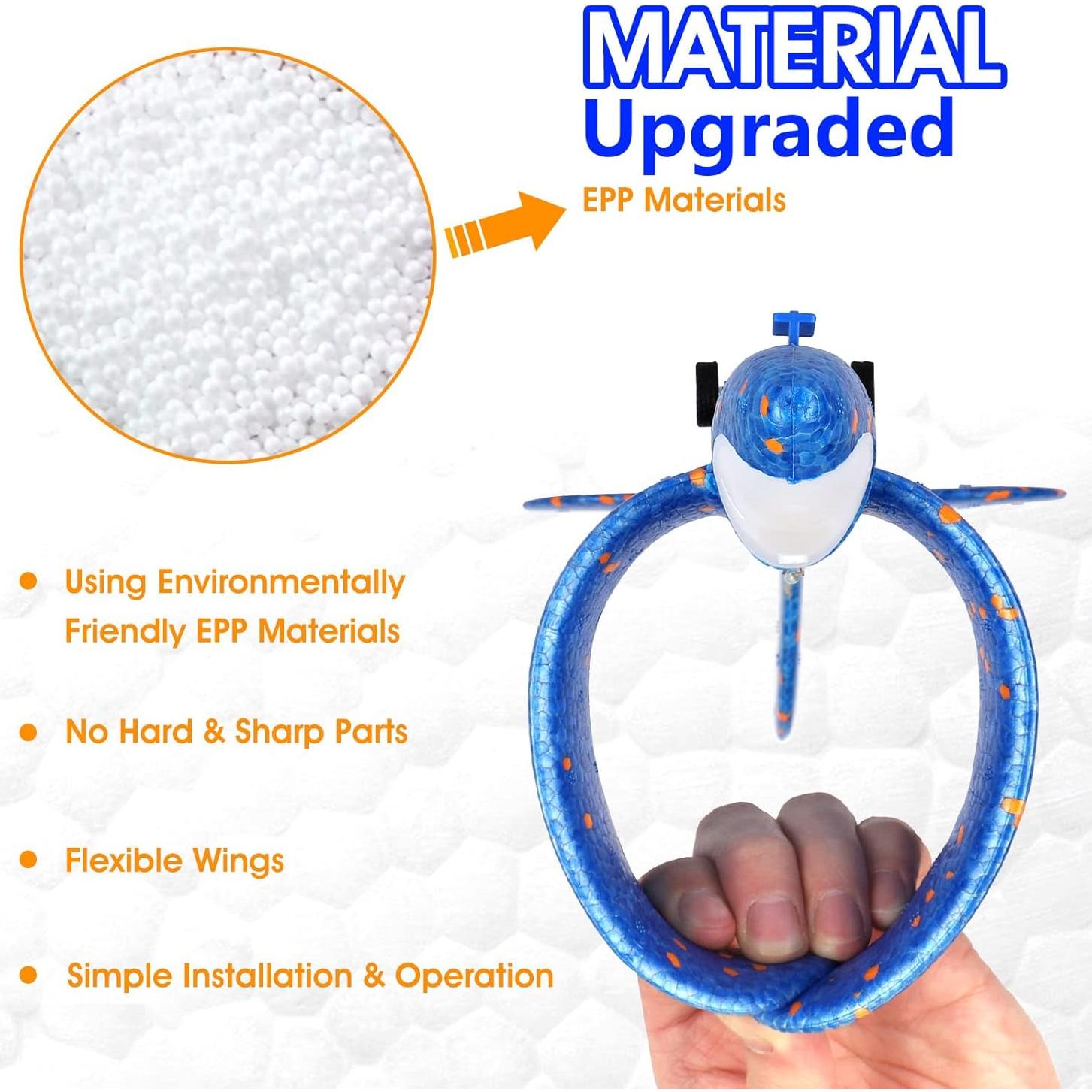 Paquete de 3 Lanzadores de Aviones Aiencsai 32 cm LED