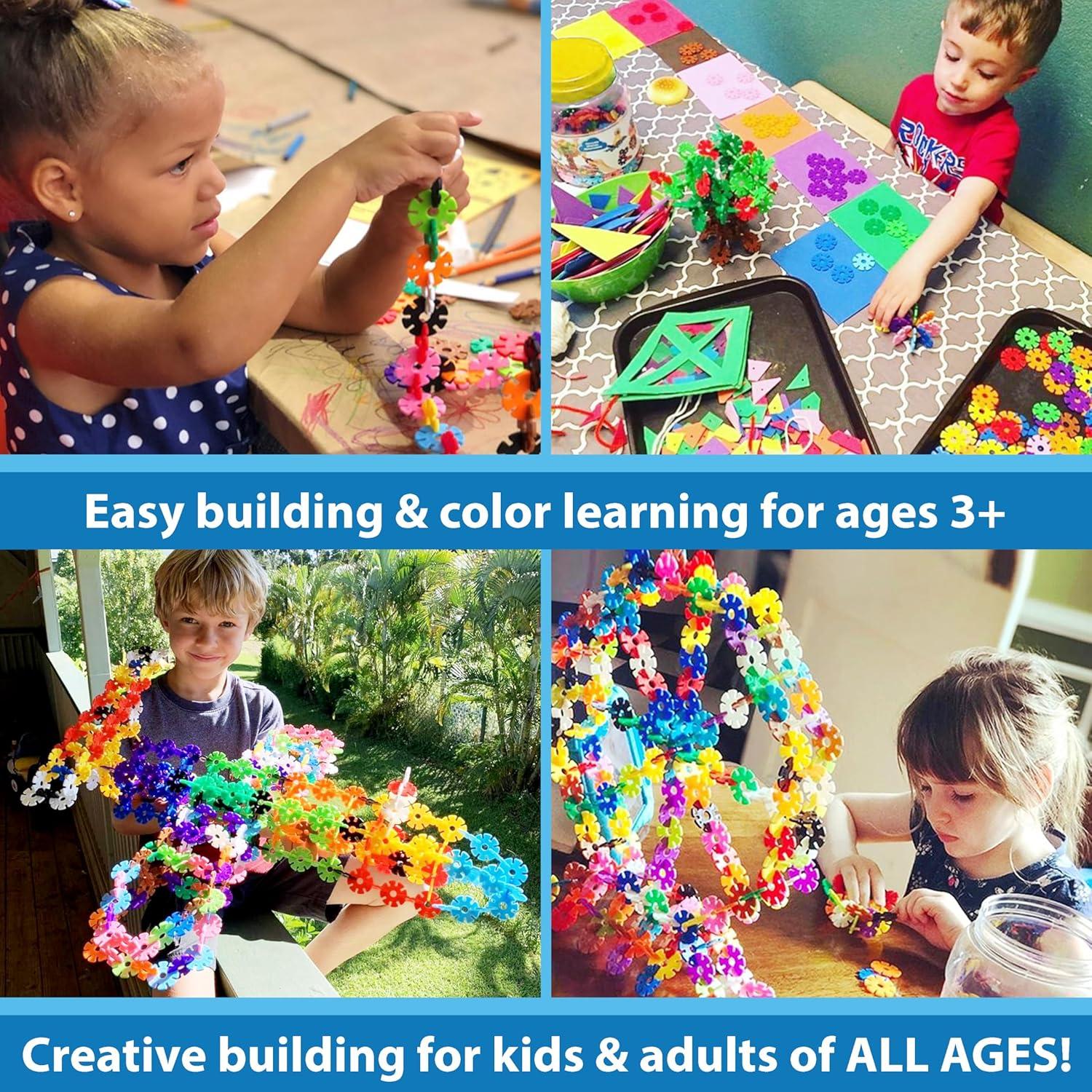 Juego de Discos Interconectables Brain Flakes 500 Piezas