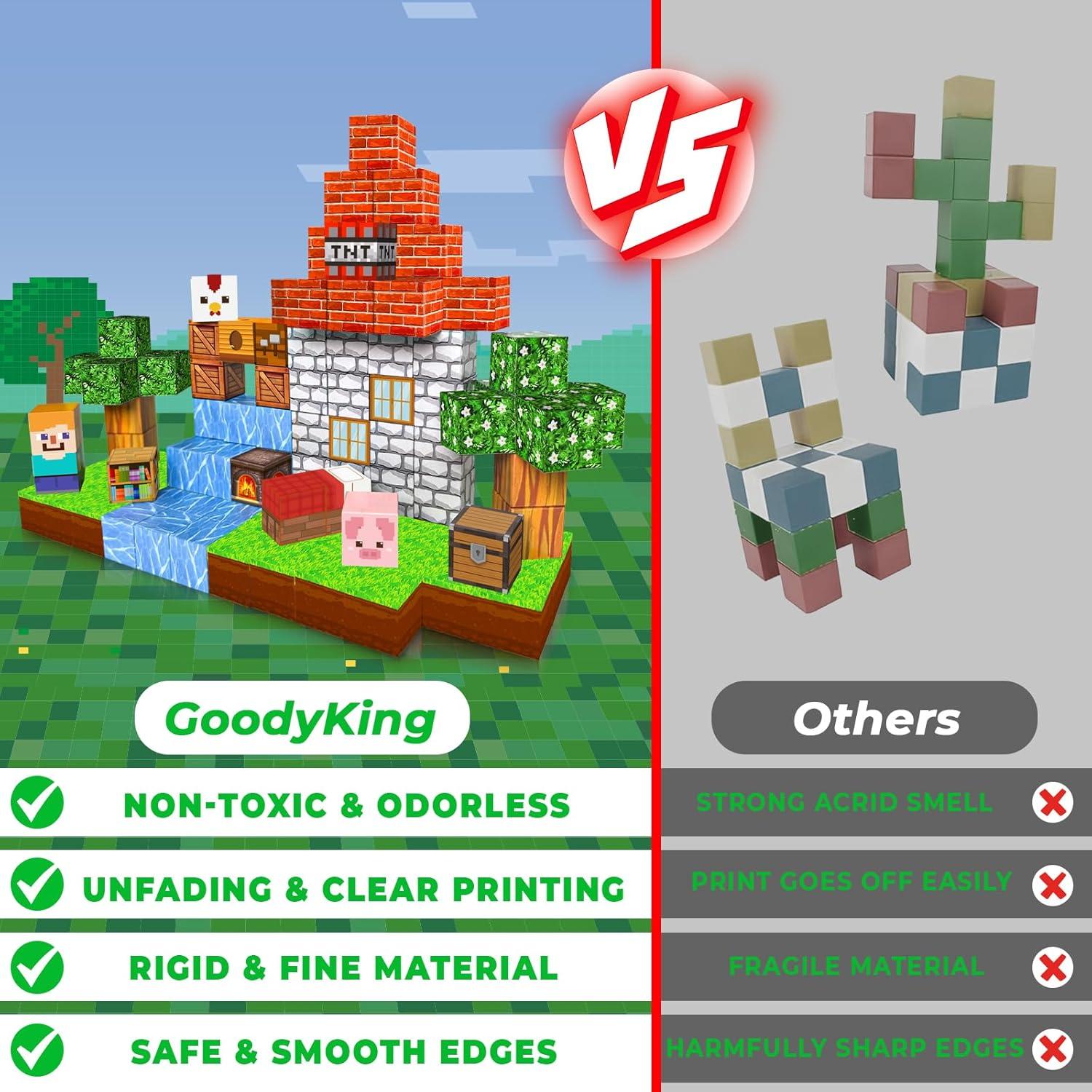 Bloques Magnéticos Goody King 100PCS Juguete STEM 20cm