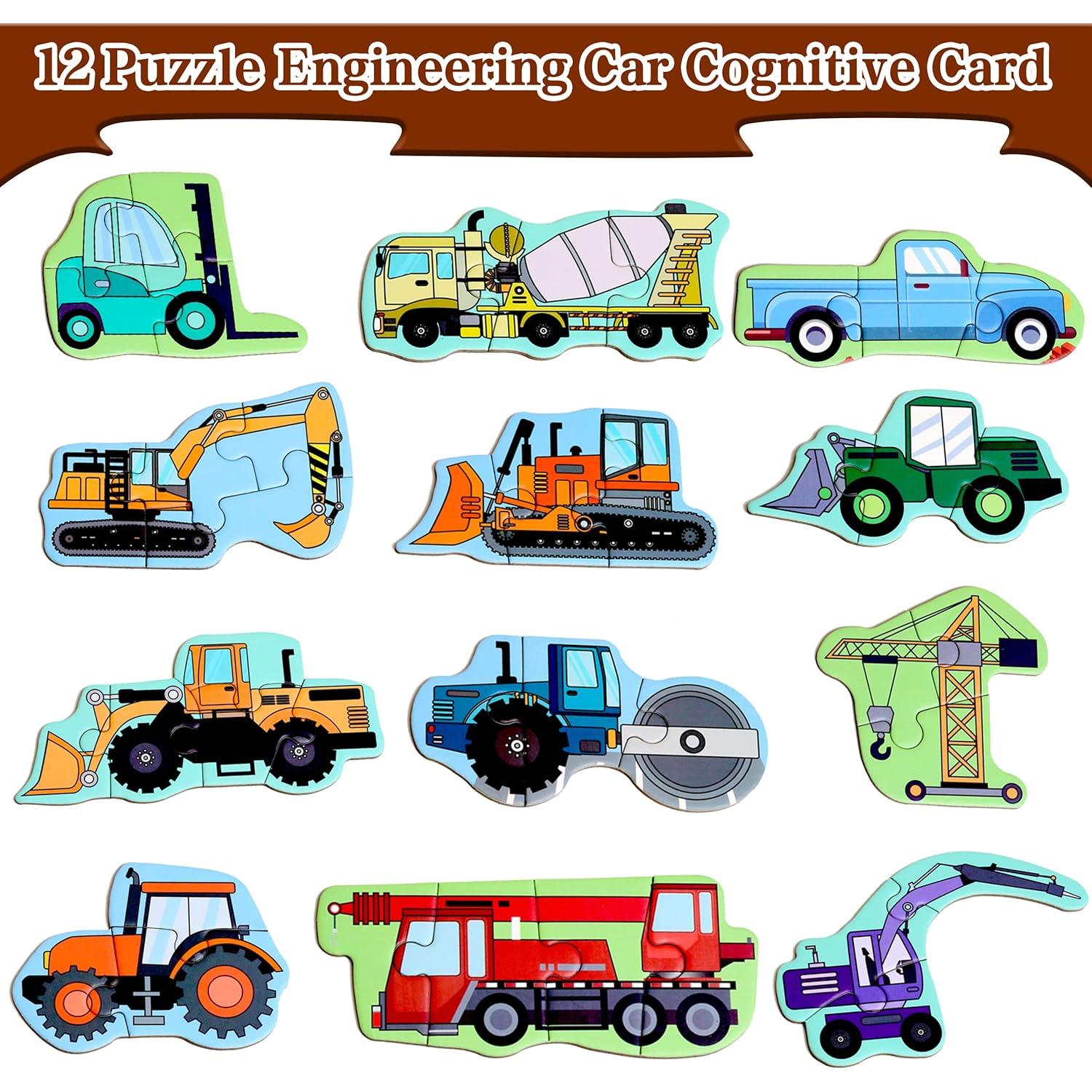 Rompecabezas Magnéticos Infantil Yunhe 12 Piezas 20x60 cm