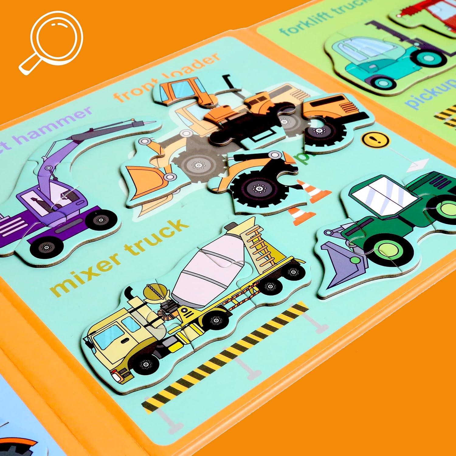 Rompecabezas Magnéticos Infantil Yunhe 12 Piezas 20x60 cm