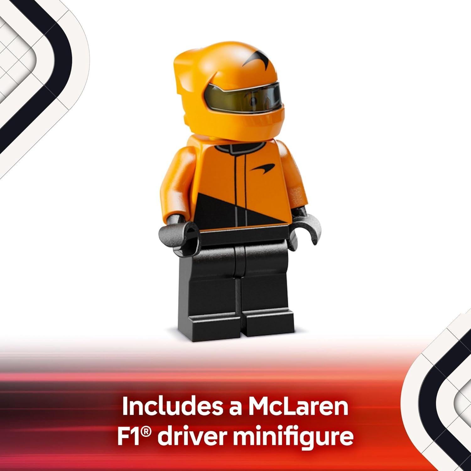LEGO Speed Champions McLaren F1 MCL38 Juguete 269 Piezas