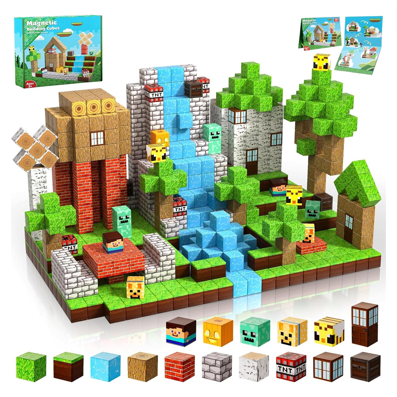 Bloques Magnéticos ToyUnited 100PCS Juguetes STEM 0,45kg