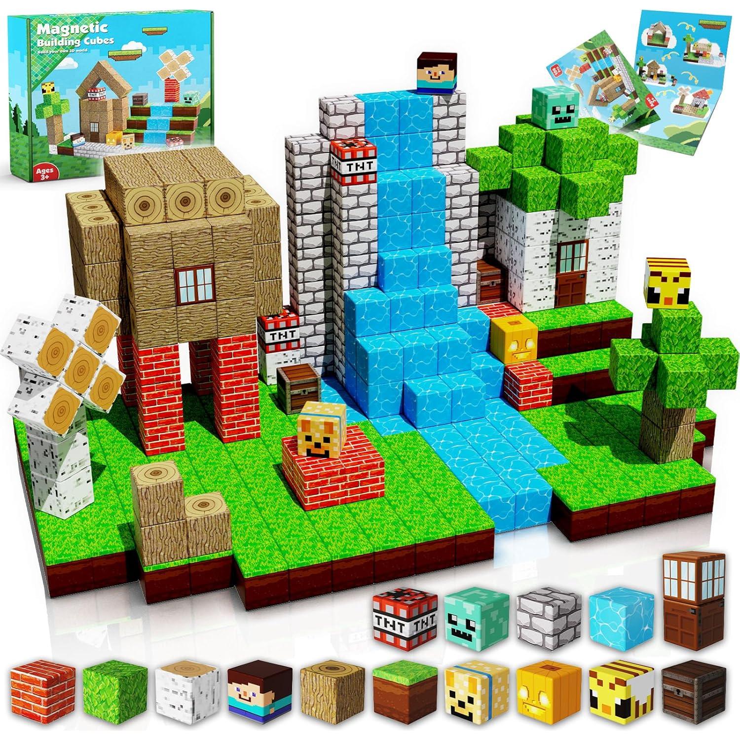 Bloques Magnéticos ToyUnited 100PCS Juguetes STEM 0,45kg