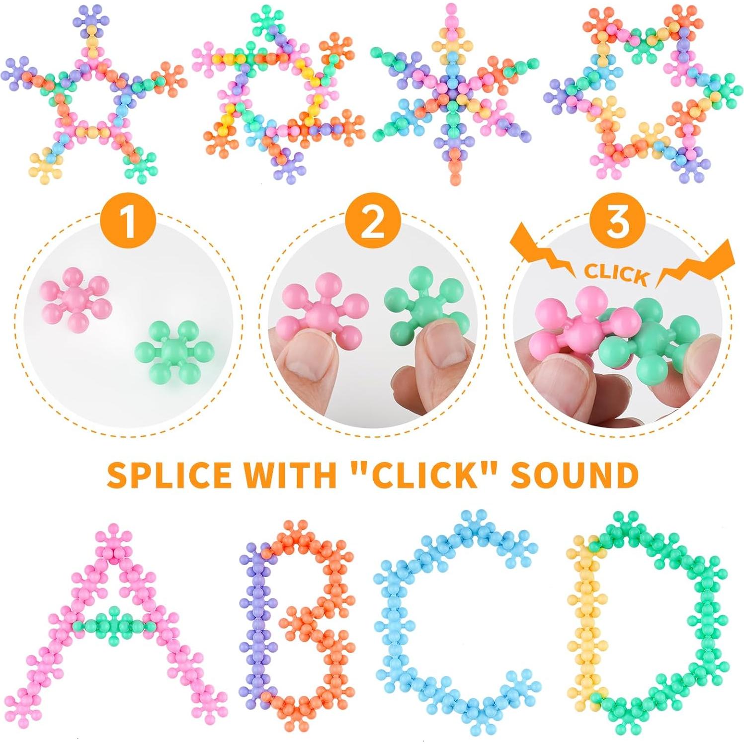 Bloques de Construcción Interconectables 300PCS Attom Tech