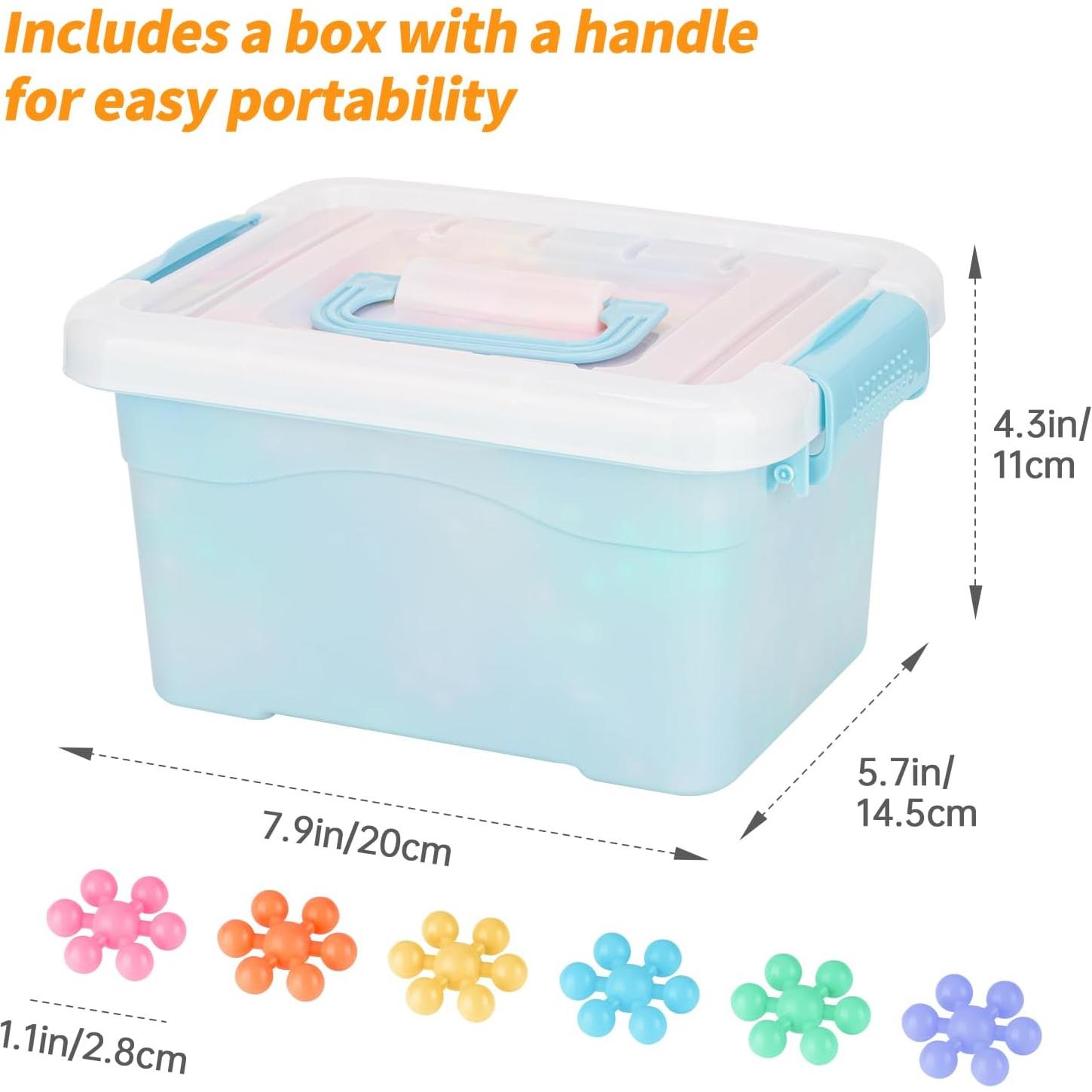 Bloques de Construcción Interconectables 300PCS Attom Tech