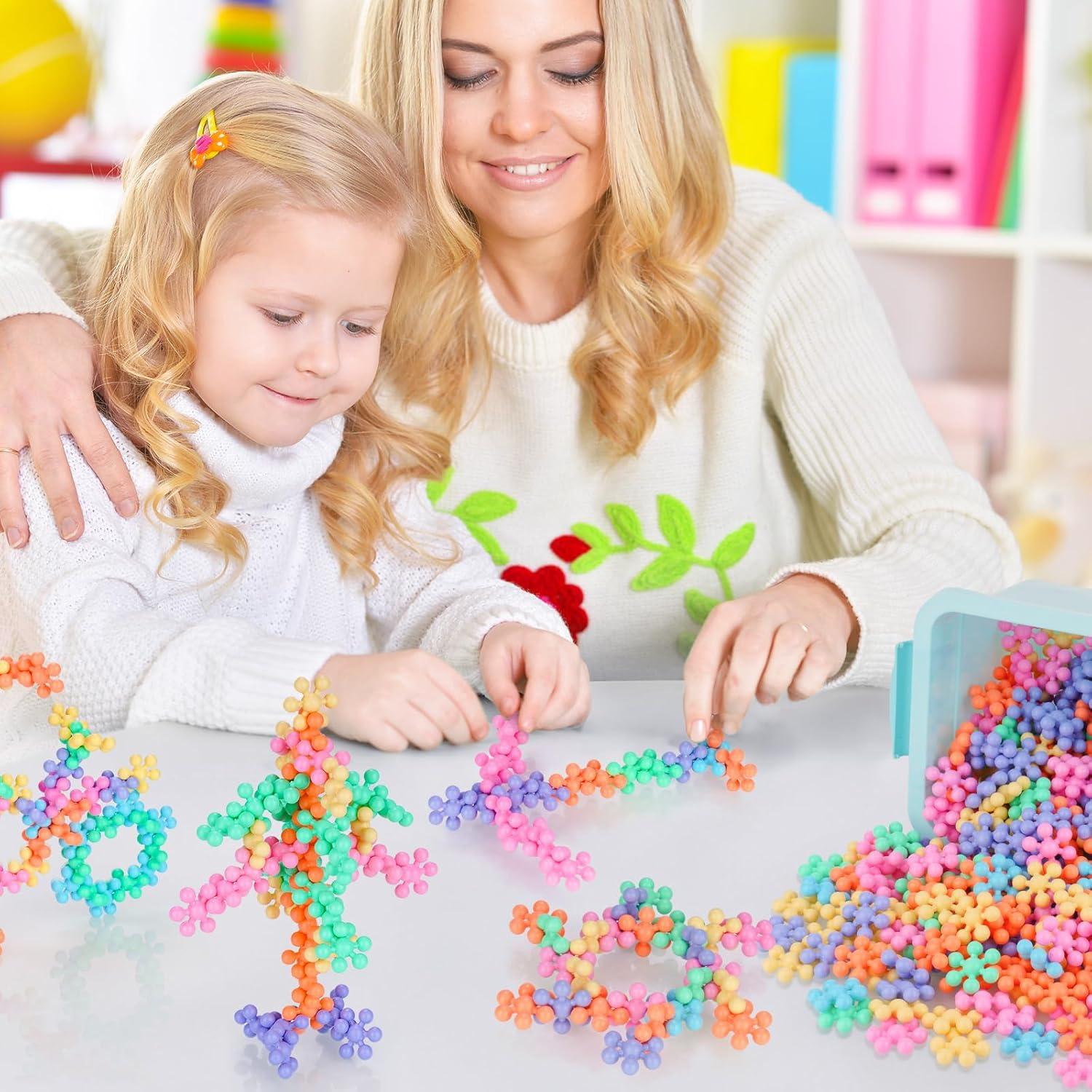 Bloques de Construcción Interconectables 300PCS Attom Tech