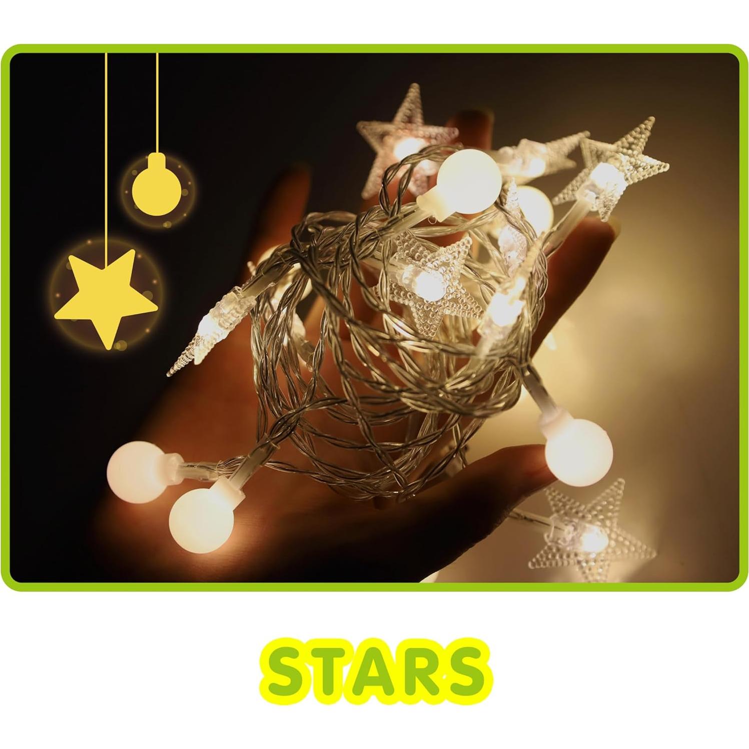 Juego de luces LED PicassoTiles 3 piezas 20 cm decoración