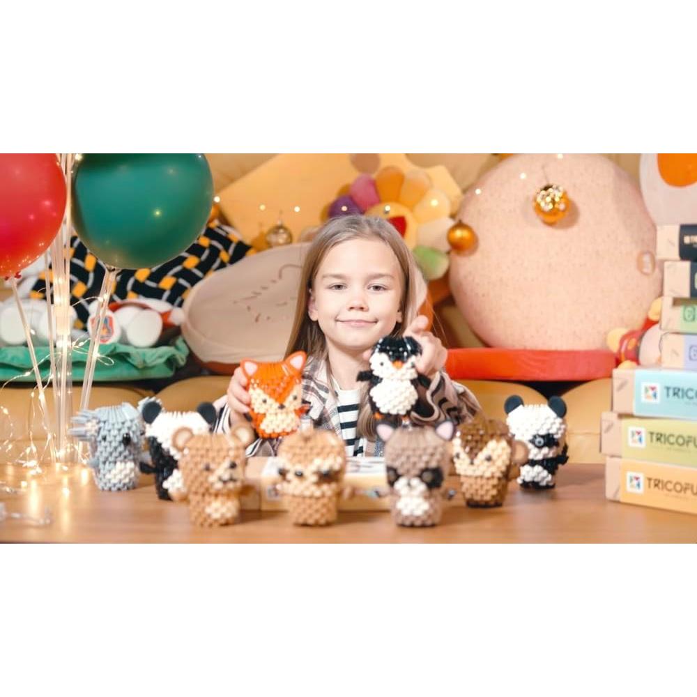 Bloques de Construcción Suaves Tricofun 1107-Monkey 20x12cm