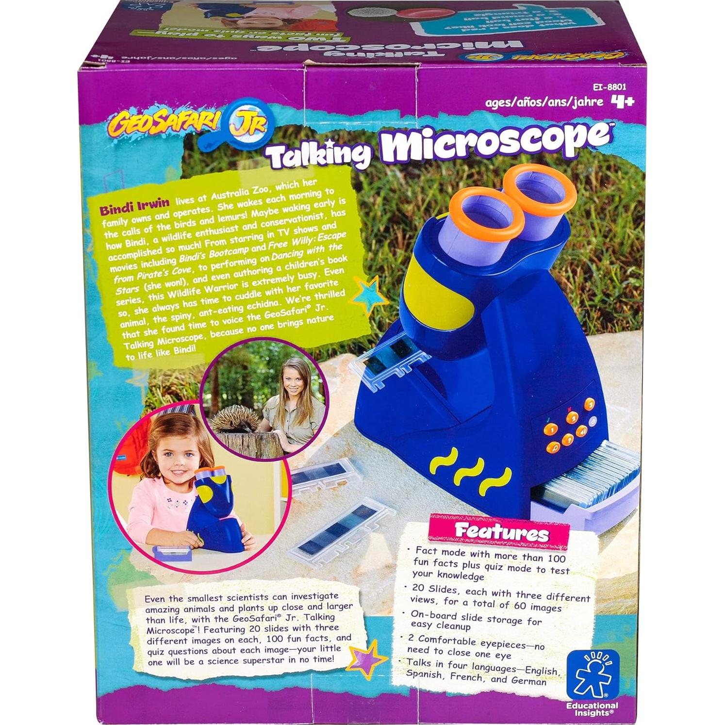 Microscopio Hablante GeoSafari Jr. Educational Insights 25.65x20.57cm